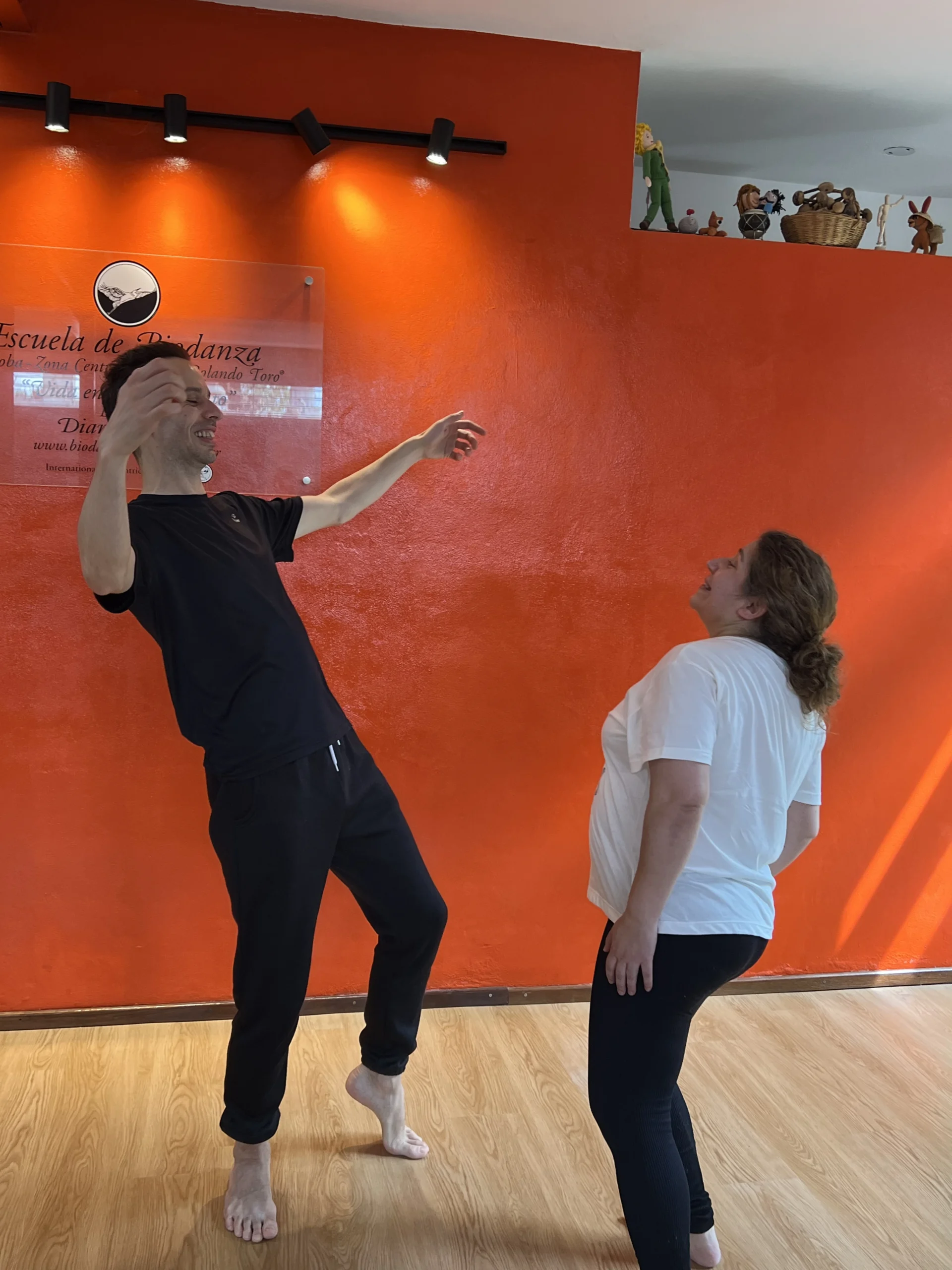 Expresión corporal en una experiencia de Biodanza